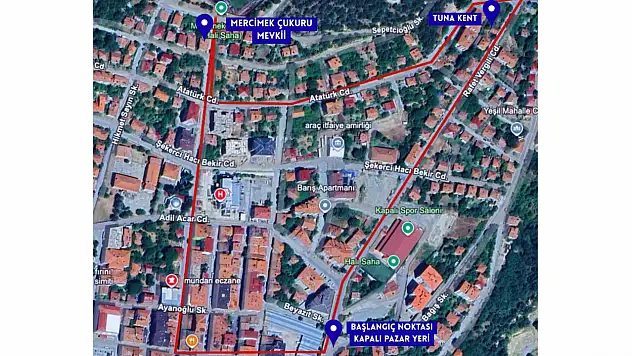 Araç'ta Yeni Minibüs Hattı