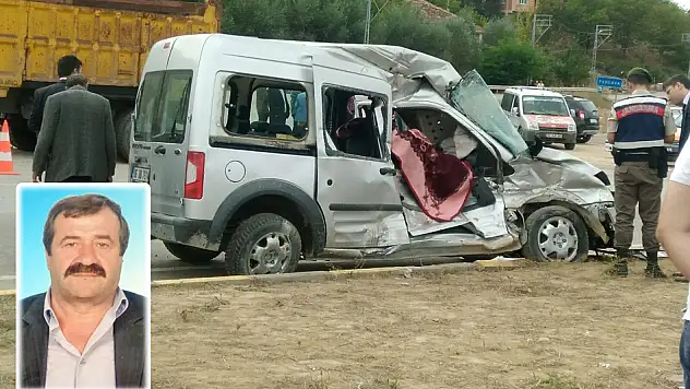 Araç'ta feci kaza 1 ÖLÜ