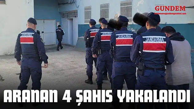 Aranan 4 Şahıs Yakalandı