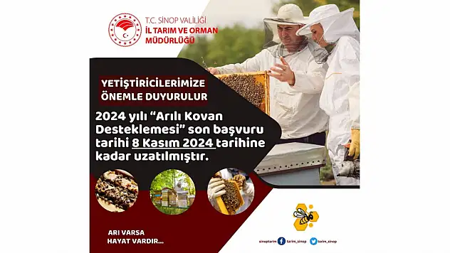 Arı Yetiştiricilerine Müjde! 