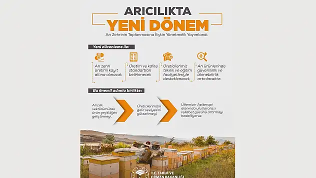 Arı Zehri Üretiminde Yeni Dönem Başladı