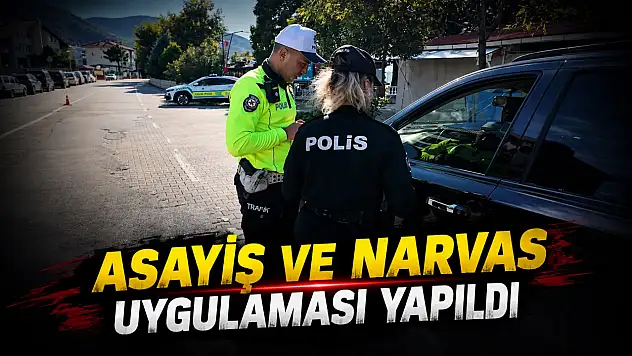 Asayiş Ve Narvas Uygulaması Yapıldı