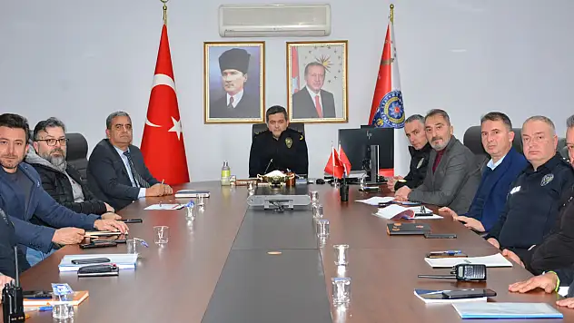 Asayiş Ve Trafik Tedbirleri Toplantısı Düzenlendi
