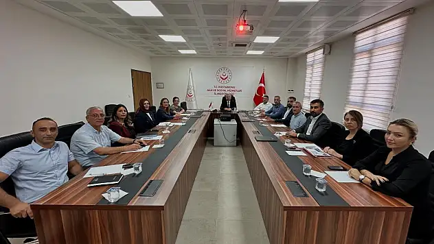 ASH'de Kuruluş Müdürleri Toplantısı Yapıldı