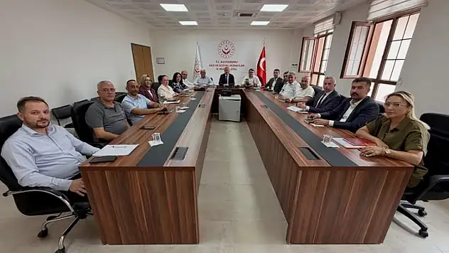 Ash'de Kuruluş Müdürleri Toplantısı Yapıldı