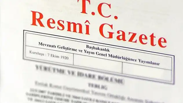 Atama Kararları Resmi Gazete'de
