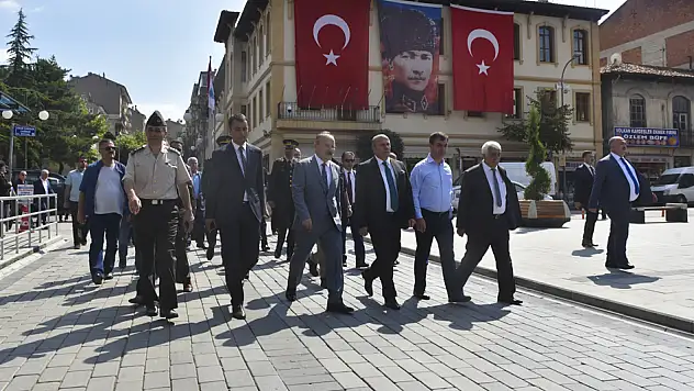 Atatürk'ün Taşköprü'ye gelişinin 92'nci yılı kutlandı