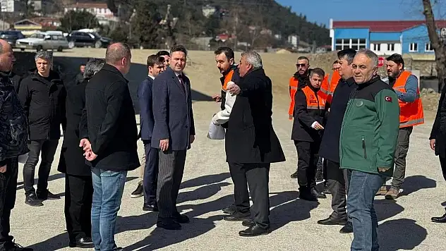 Ayancık'ta Kavşak Çalışmaları
