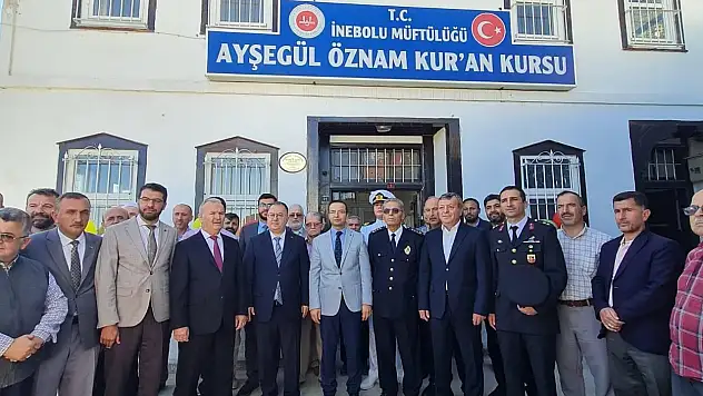 Ayşegül Öznam Kur'an Kursu açıldı