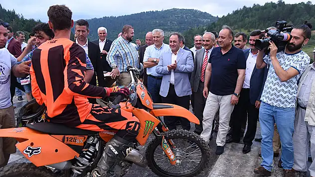 Azdavay'da adrenalin tavan yaptı