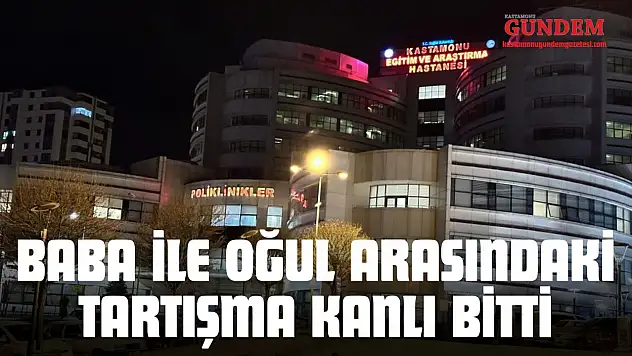 Baba ile Oğul Arasındaki Tartışma Kanlı Bitti