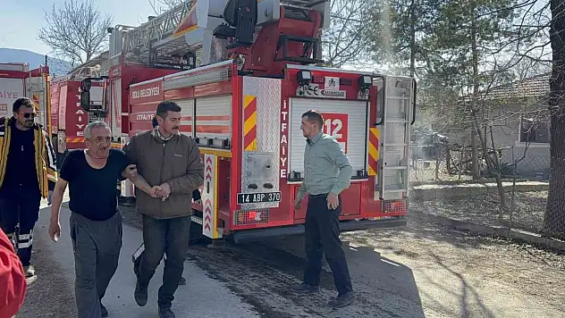 Baca Yangını Az Kalsın Evi Yakıyordu