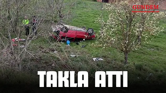 Bahçeye Uçup Takla Attı