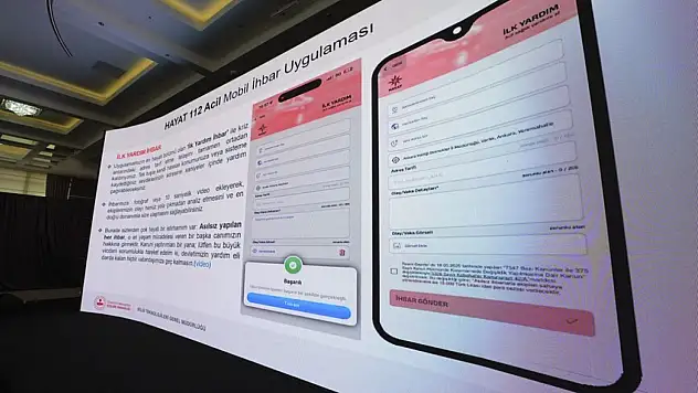 Bakan Çiftçi'den 'HAYAT 112' Uygulamasına İlişkin Paylaşım