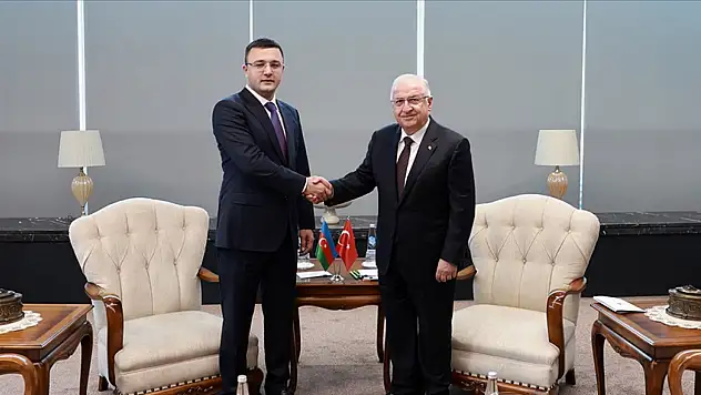 Bakan Güler, Azerbaycan Savunma Bakan Yardımcısını Kabul Etti
