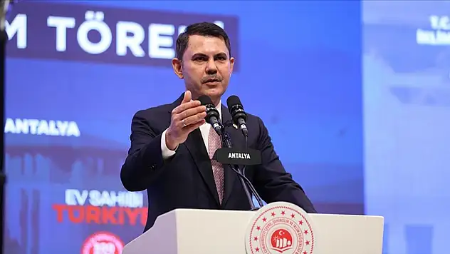 Bakan Kurum: '500 Bin Sosyal Konut Projemizin İlk Evlerini Mart 2027'de Teslim Edeceğiz'