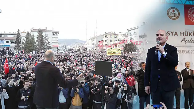 BAKAN SOYLU SEL AFETİNİ HATIRLATARAK 'Nerede bu devlet sözünü söylettirmedik'