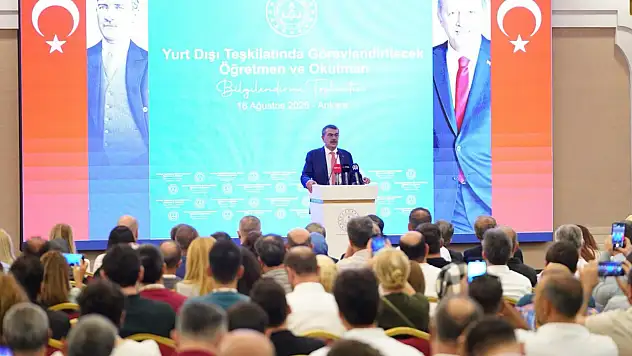 Bakan Tekin: 'Bizim Dünyanın Her Köşesinde Bulunmaya İhtiyacımız Var'