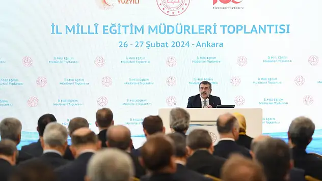 Bakan Tekin, Milli Eğitim Müdürüyle Bir Araya Geldi