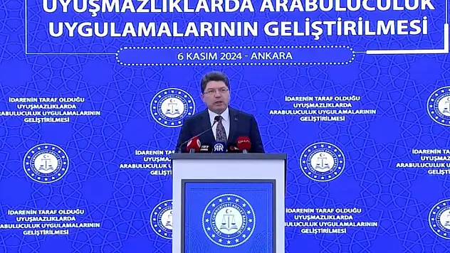Bakan Tunç: 'Arabuluculuk Bizim Medeniyetimizde Var'