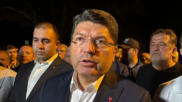 Bakan Tunç Yangınlarla İlgili Konuştu