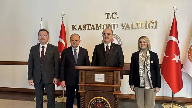 Bakan Yardımcısı Dr. Serdar Çam Kastamonu'ya Geldi