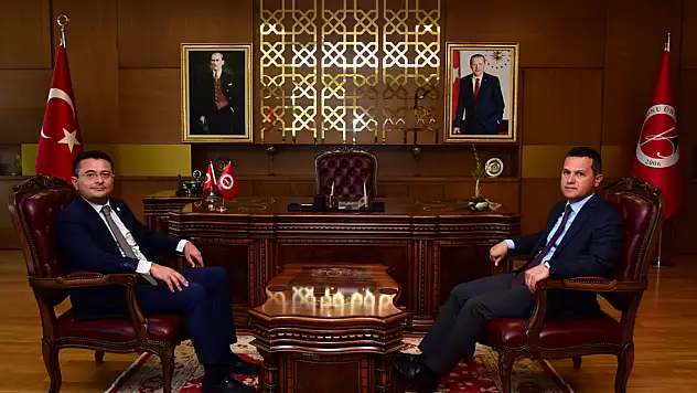 Baro Başkanı'ndan Rektör Topal'a ziyaret