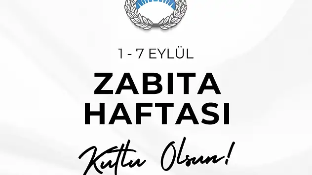 Bartın Belediye Başkanı'ndan Zabıta Haftası Mesajı