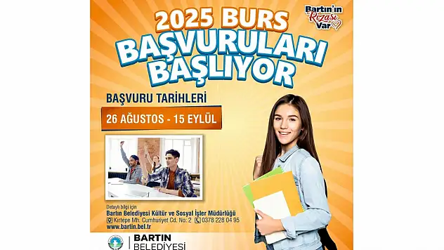 Bartın Belediyesi'nden Öğrencilere Burs Müjdesi