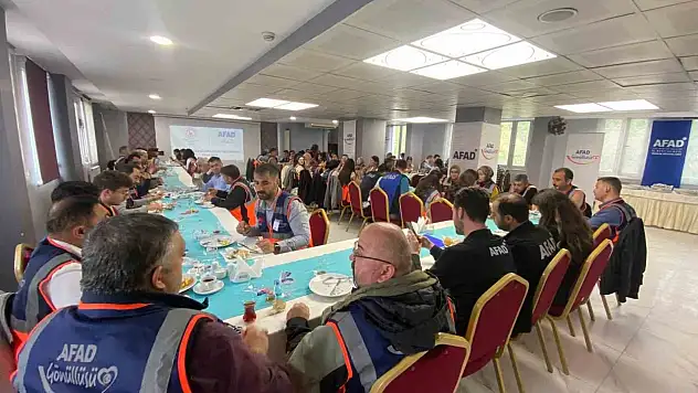 Bartın'da 74 AFAD Gönüllüsüne Sertifikaları Verildi