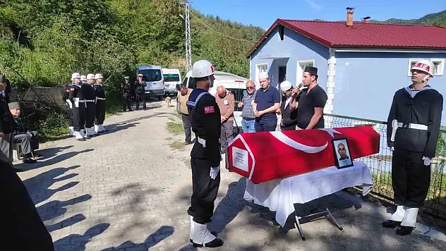 Bartın'da Kıbrıs Gazisi Son Yolculuğuna Uğurlandı