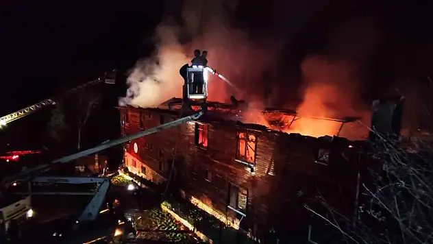 Bartın'da Korkutan Yangın
