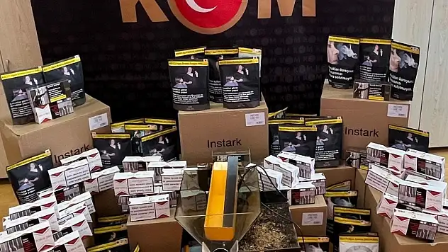 Bartın'da Tütün Ve Makaron Operasyonu
