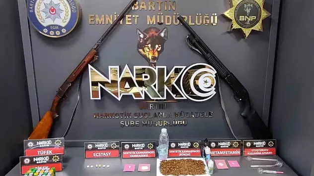 Bartın'da uyuşturucu operasyonu: 5 gözaltı