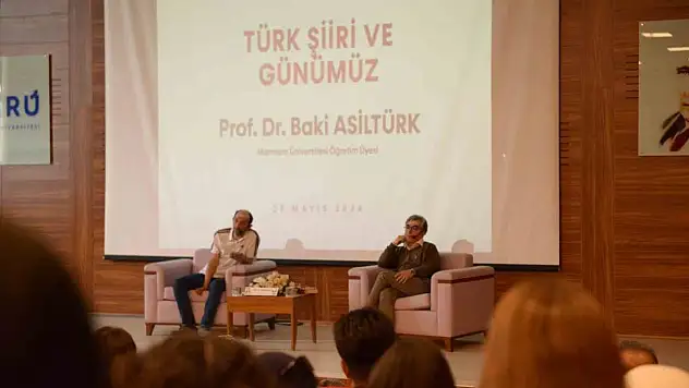 BARÜ'de Türk Şiiri Konuşuldu
