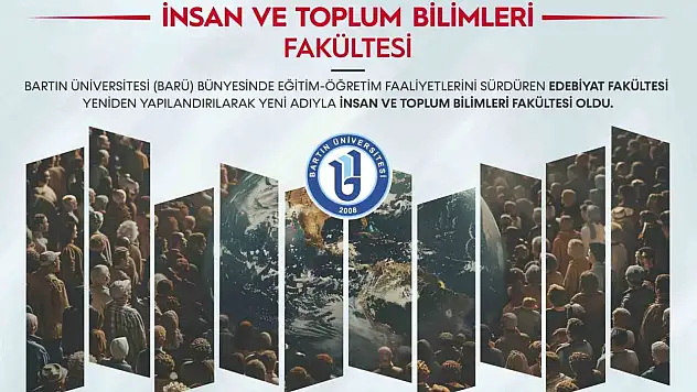 BARÜ Edebiyat Fakültesinin Adı 'İnsan ve Toplum Bilimleri Fakültesi' Oldu
