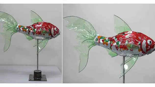 BARÜ'lü akademisyen 'Sıfır Atık Sanat Yarışması'nda Türkiye üçüncüsü oldu