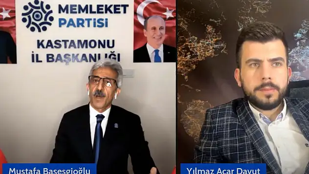 Memleket Partisi Milletvekili adayı canlı yayınımızdaydı