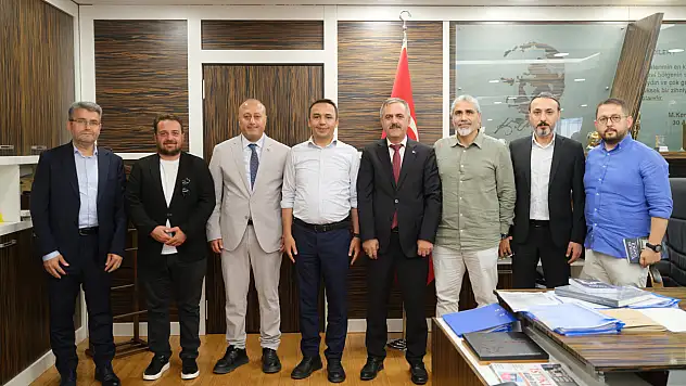 Basın İlan Kurumu'ndan Başkan Baltacı'ya Ziyaret