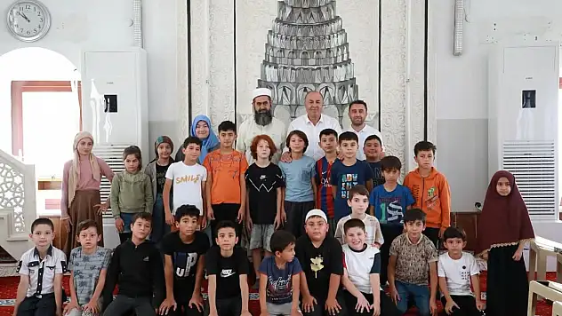 Başkan Arslan'dan Kur'an Kursu Öğrencilerine Ziyaret