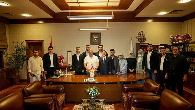 Başkan Arslan, KAS-DER Heyetini Ağırladı