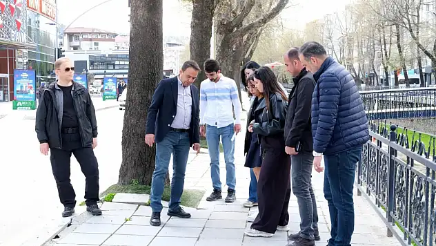 Başkan Baltacı, Çay Boyunda İncelemelerde Bulundu