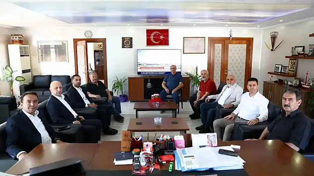 Başkan Baltacı'dan Cide Belediyesi'ne Geçmiş Olsun Ziyareti