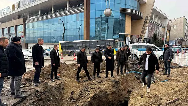 Başkan Çetinkaya, Çalışmaları Yerinde İnceledi