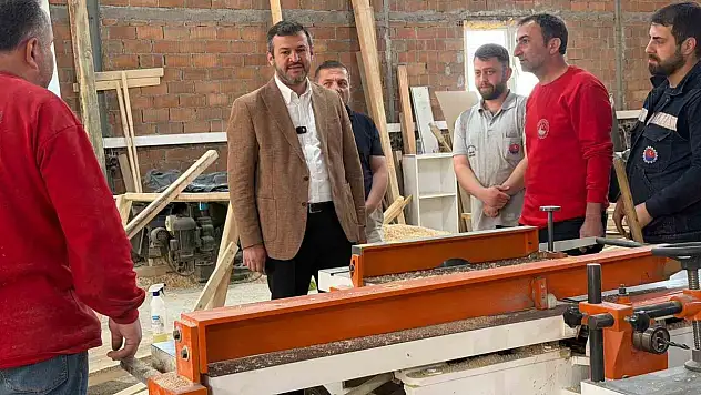 Başkan Çetinkaya'dan Üretim Hamlesi