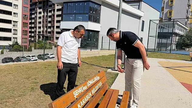 Başkan Çetinkaya parka zarar verenlere: 'Bunlar Karabük düşmanı'
