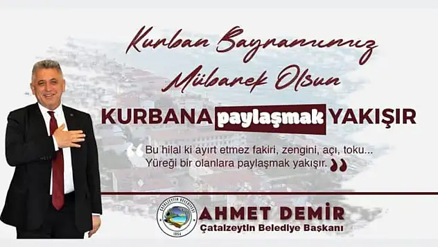 Başkan Demir'den Kurban Bayramı Mesajı