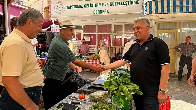 Başkan Demir'den Pazar Ziyareti