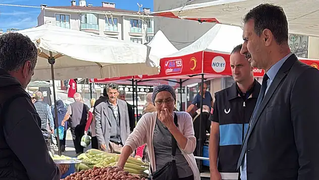 Başkan Demir Esnaf Ve Vatandaşlarla Buluştu