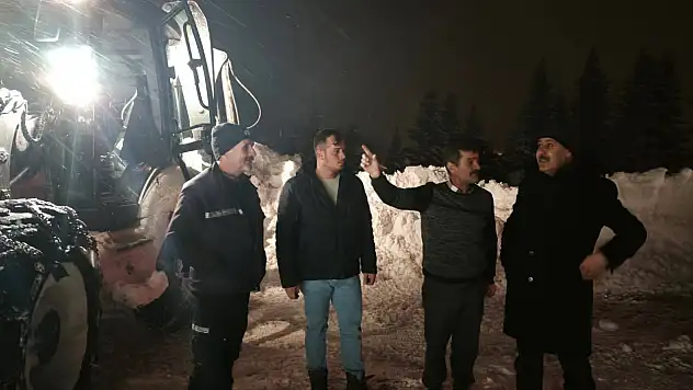 Başkan Ergin, Ekipleri Ziyaret Etti